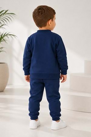 Erkek Bebek Küçük Aslan Hırkalı 3lü Takım M00855