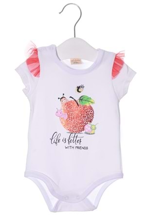 Apple Kız Bebek Badili Etekli Takım