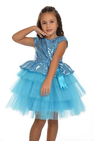 Pul Payet Tütü Parti Elbisesi