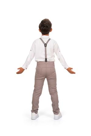 Oxford Gömlek Uzun Pantolon Erkek Çocuk Takımı