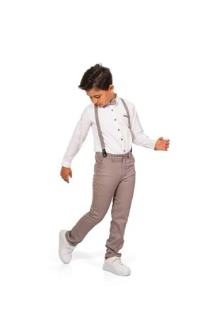 Oxford Gömlek Uzun Pantolon Erkek Çocuk Takımı