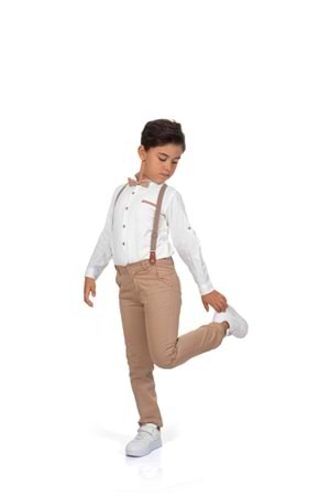 Oxford Gömlek Uzun Pantolon Erkek Çocuk Takımı