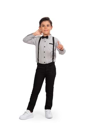 Oxford Gömlek Uzun Pantolon Erkek Çocuk Takımı