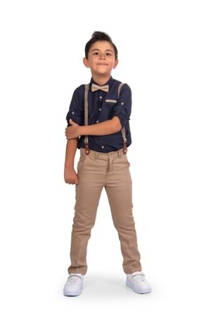 Oxford Gömlek Uzun Pantolon Erkek Çocuk Takımı