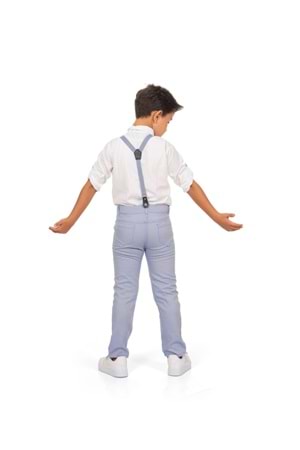 Oxford Gömlek Uzun Pantolon Erkek Çocuk Takımı