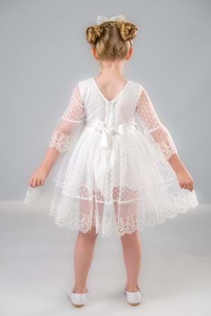 Dream Luxury Dantel Kız Çocuk Elbise MNK0327