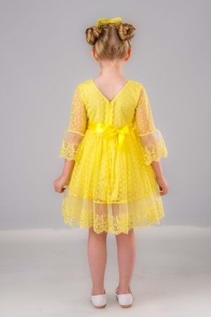 Dream Luxury Dantel Kız Çocuk Elbise MNK0327