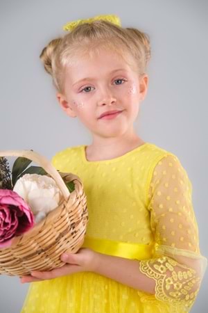 Dream Luxury Dantel Kız Çocuk Elbise MNK0327