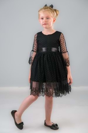 Dream Luxury Dantel Kız Çocuk Elbise MNK0327