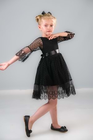 Dream Luxury Dantel Kız Çocuk Elbise MNK0327
