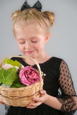 Dream Luxury Dantel Kız Çocuk Elbise MNK0327