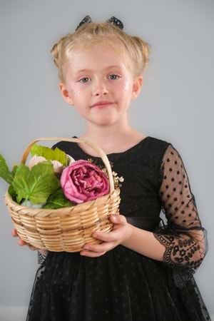 Dream Luxury Dantel Kız Çocuk Elbise MNK0327