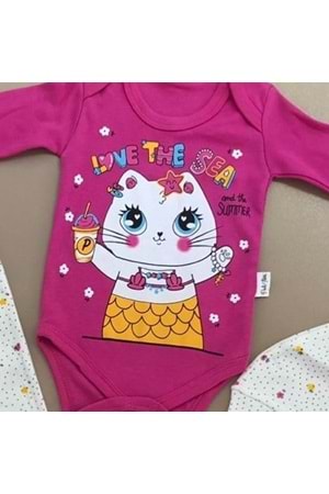 Kukuleta Şapkalı Badili 3lü Bebek Takımı Mnk0370