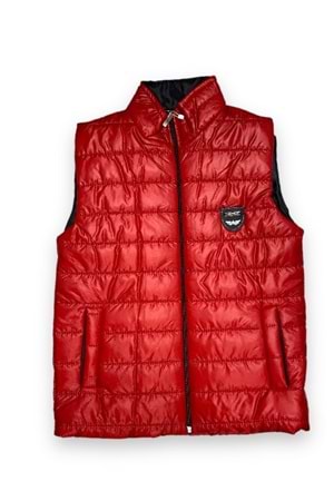 Erkek Çocuk Flato Cepli İçi Elyaflı Şişme Yelek MNK0409