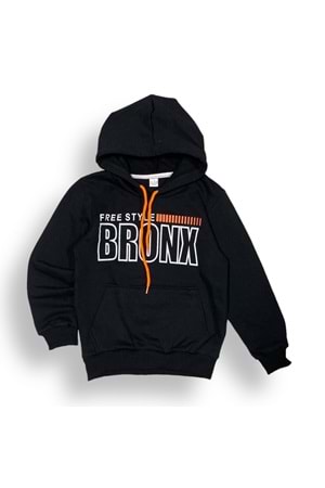 Bronx Şardonlu Siyah İkiiplik Eşofman Takım MNK0459