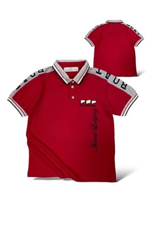 Polo Yaka Lakost Çocuk Tişört MNK0505