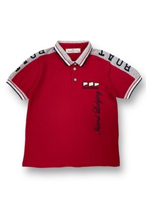 Polo Yaka Lakost Çocuk Tişört MNK0505