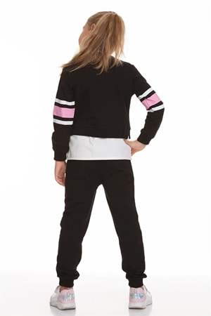 Kız Çocuk Fantastic Baskılı Eşofman Takımı Mnk0518