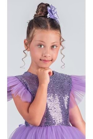 Tüllü Kız Çocuk KPL Elbise MNK0526