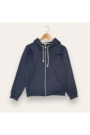 Çocuk İkiiplik Mevsimlik Fermuarlı Kapüşonlu Sweatshirt MNK0540