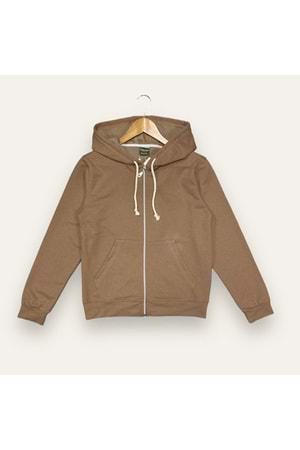 Çocuk İkiiplik Mevsimlik Fermuarlı Kapüşonlu Sweatshirt MNK0540