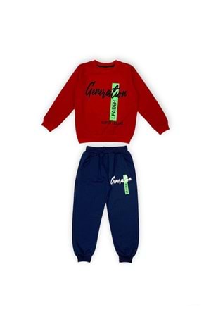 İkiiplik Unisex Çocuk Eşofman Takım MNK0553