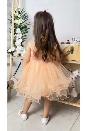 İncili Kız Çocuk Daisy Elbise MNK0585