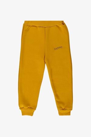 İçi Polarlı Nakışlı 3iplik Kışlık Çocuk Eşofman MNK0593