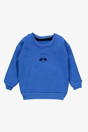 İçi Polarlı Nakışlı 3iplik Kışlık Çocuk Eşofman MNK0593