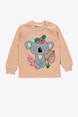 Baskılı İkiiplik Kız Pijama Takım MNK0602