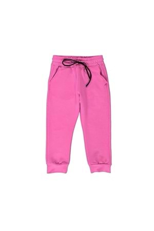 Basic Düz Kanguru Cepli Kapüşonlu Çocuk Eşofman MNK0611