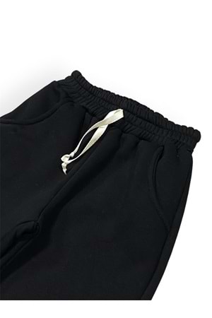 Pamuklu 2'li Set Eşofman Altı - Şardonlu, 3 İplik MNK0629