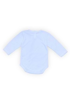Ben Keyfim Ve Keyfimin Kahyası Baskılı Uzun Kollu Bebek Body Zıbın Çıtçıtlı Badi MNK0632