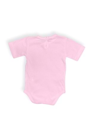 Tilki Baskılı Bebek Body Zıbın Çıtçıtlı Badi