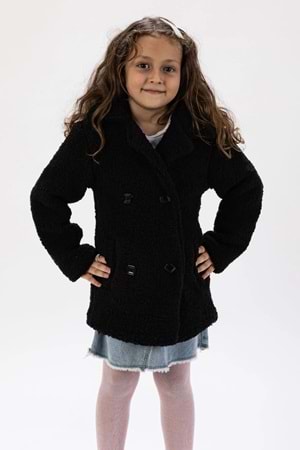 Kuzu Polar Kumaş Kışlık Çocuk Mont MNK0652