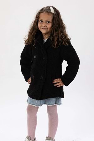 Kuzu Polar Kumaş Kışlık Çocuk Mont MNK0652