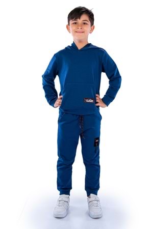 Team Kanguru Cepli Kapüşonlu Çocuk Eşofman MNK10074