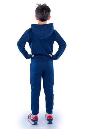 Team Kanguru Cepli Kapüşonlu Çocuk Eşofman MNK10074