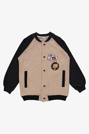 Kolej Ceketli Kaplan Motifli 2İplik Erkek Çocuk Takım MNK14234