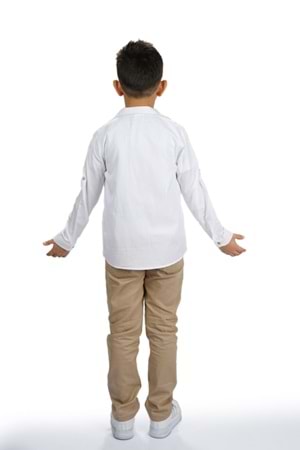 Gömlek , Pantolon , T-Shirt 3Parça Erkek Çocuk Takım MNK1754