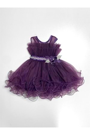 Kız Çocuk Tütülü Vena Elbise MNK285