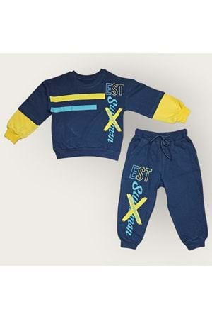 Baskılı Erkek Çocuk Eşofman MNK3113