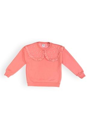 3iplik İçi Polarlı incili Kız Çocuk Eşofman MNK414418