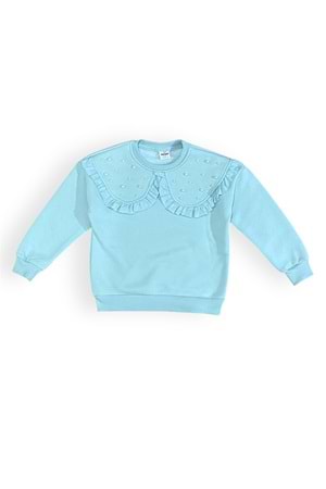 3iplik İçi Polarlı incili Kız Çocuk Eşofman MNK414418