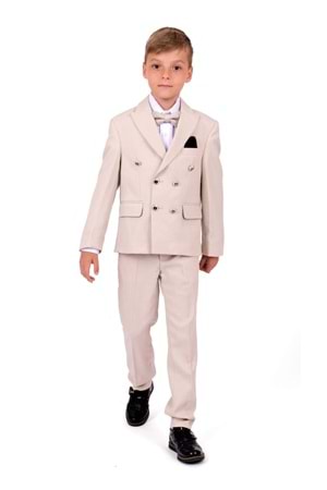 Kruvaze İtalyan Kesim Montero Erkek Çocuk Takım Elbise MNK5689