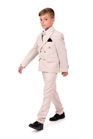 Kruvaze İtalyan Kesim Montero Erkek Çocuk Takım Elbise MNK5689