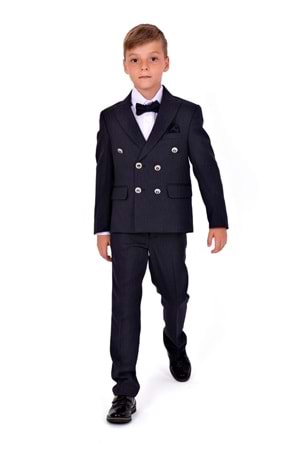 Kruvaze İtalyan Kesim Montero Erkek Çocuk Takım Elbise MNK5689