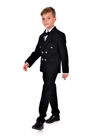 Kruvaze İtalyan Kesim Montero Erkek Çocuk Takım Elbise MNK5689