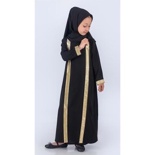Medine İpek Kumaş Eşarplı Tesettür Namaz Elbise M00742