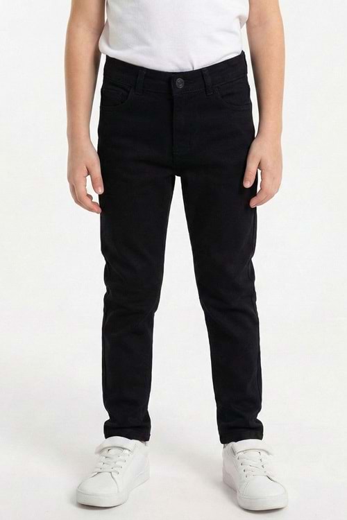 Gabardin Fermuarlı Cepli Erkek Çocuk Pantolon M00790